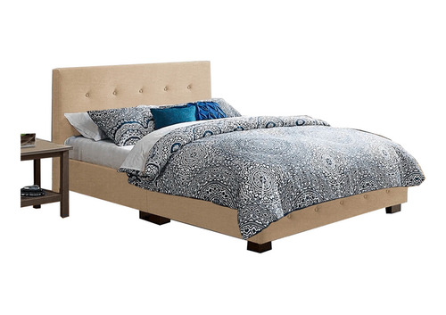 Set Recámara Alba King Size Haspe Beige Cabecera