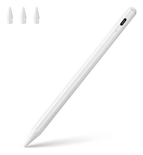 Lápiz Óptico Para iPad, Lápiz Activo Con Carga Rápida, De De