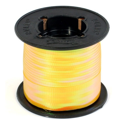 Rollo 100 Mts Rulin Curly Nacarado Tornasol Color A Escoger