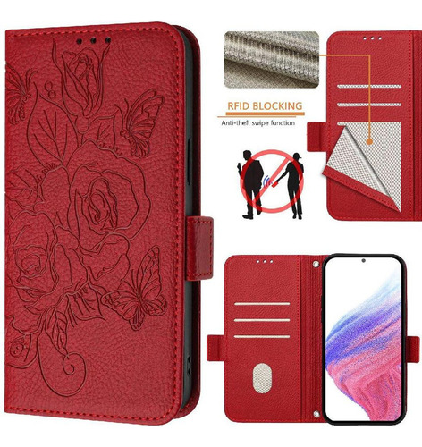 Funda For Cartera Magnética Motorola Edge 50 Fusion Pu De