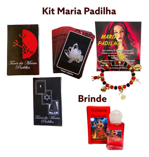 Kit Maria Padilha Tarot + Pulseira + Perfume Proande Brinde