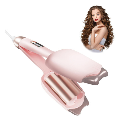Tenaza Plancha Rizadora Onduladora De Gatito Ondas Perfectas