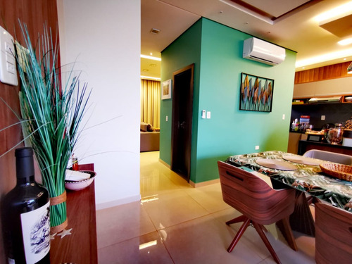 Duplex Amoblado Con Piscina En El Barrio Santa María: 3 Habitaciones Y 3 Baños