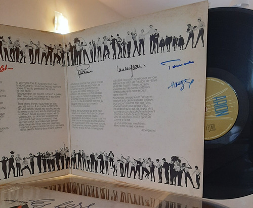 Les Freres Jacques - La Confiture- 1973. Importado Y Firmado