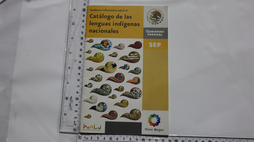 Catalogo De Las Lenguas Indigenas Nacionales Sep (Usado)