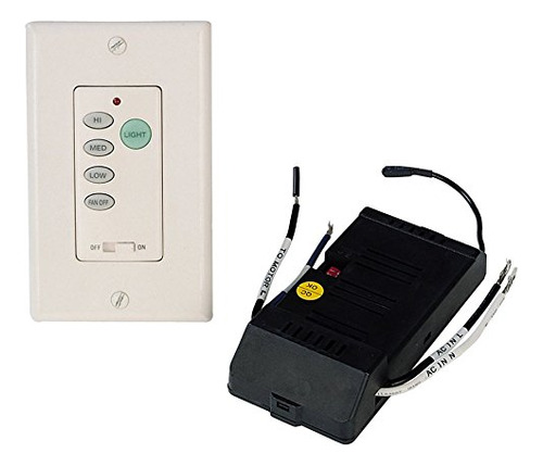 Litex Wci100 Wall Command Control De Ventilador De Techo Uni