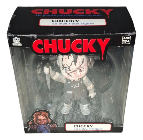 Figura De Vinilo Chucky Child's Play Exclusiva 4.5
