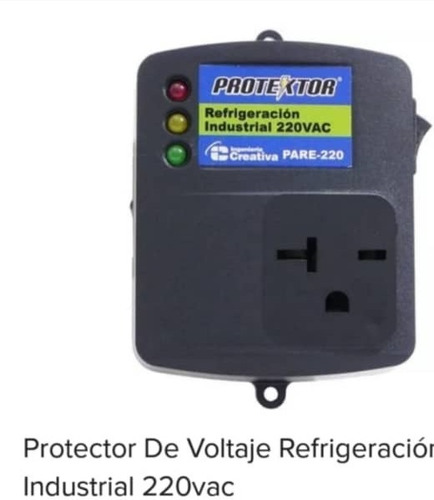 Imagen 1 de 2 de Protector Para Refrigeracion Y Aa 220 V  Para Enchufe