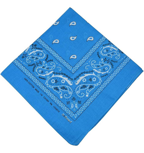 Bandana Para Pelo Pañuelo Unisex Colores Clasica Sheli 3411