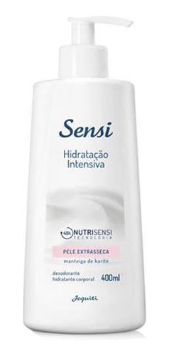 Hidratante Sensi Pele Extra Seca 400ml Jequiti