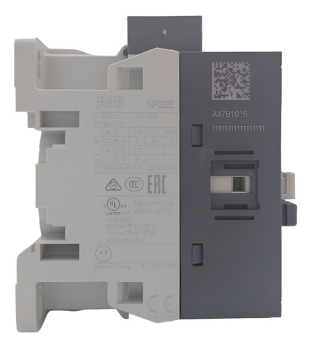 1sbh137001r1322 Contactor Auxiliar Nf22e 100-250v Marca Abb