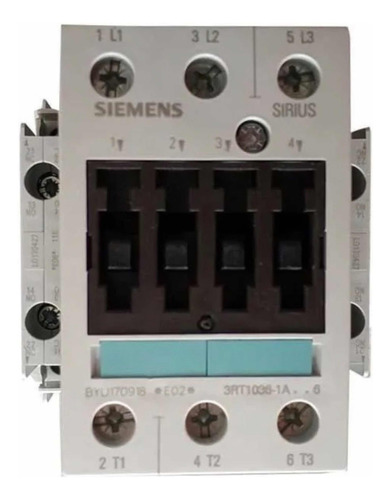 Contactor Magnético Siemens 3rt1036-1an16 220v