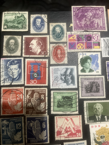 Sello Correo Alemania Democrática 65 Estampillas D Colección (Usado)