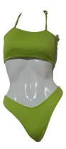 Comprar Bikini Mujer Top Se Ata Al Cuello Con Less (lycra\u002Fmorley )