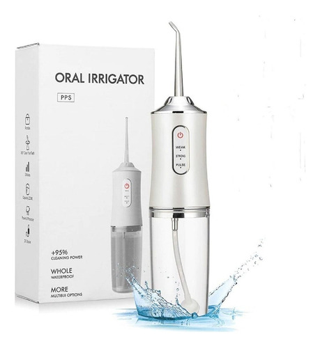 Irrigador Oral Bivolt Portatil Limpeza Bucal