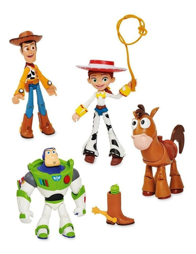 Set Figuras De Accion 4-pack Toy Story - Pixar Toybox 