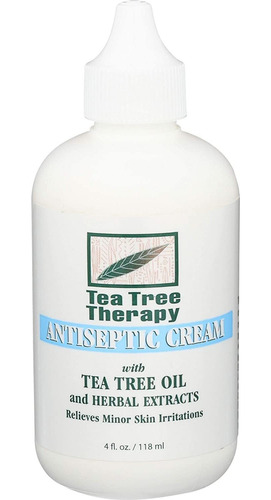 Tea Tree Therapy Crema Antiséptica, 4 Onzas