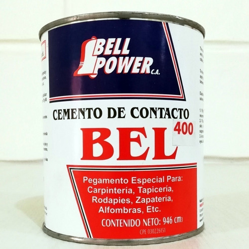 Cemento De Contacto Bel 400 1/4 
