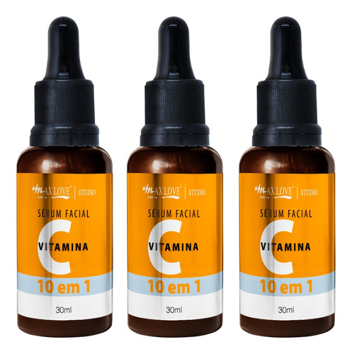 Sérum Facial Vitamina C 10 Em 1 Max Love