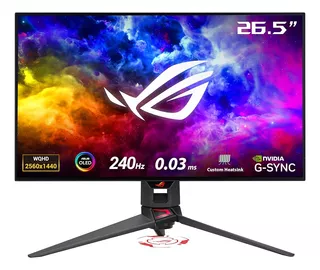 Monitor Para Juegos Asus Rog Swift 271440p Oled Dsc (pg27aqd