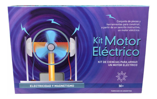 Kit De Motor Electrico Para Armar Con Herramientas