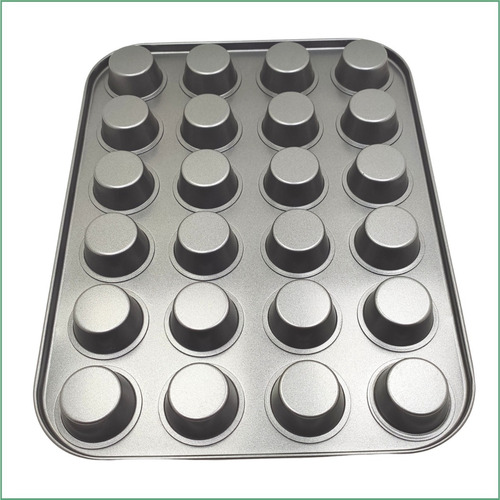 Imagem 6 de 7 de Forma Cupcake Pão De Queijo Antiaderente 24 Cavidades Teflon