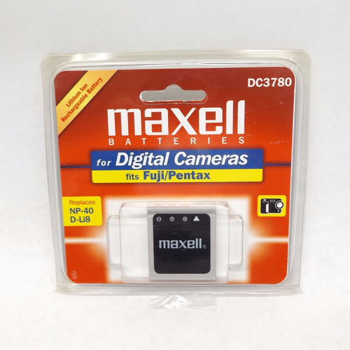 Maxell Dc3780 Lithium Ion Rechargeable Battery For Fuji  Aam