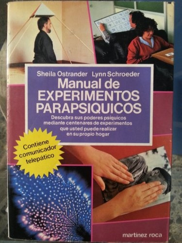 Manual De Experimentos Parapsiquicos - Ostrander, Schroeder