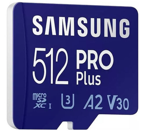 Tarjeta Micro Sd Samsung 512gb Pro Plus Clase 10