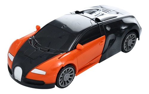 Carrinho Bate E Volta Com Sons E Luzes Transforma Em Robô