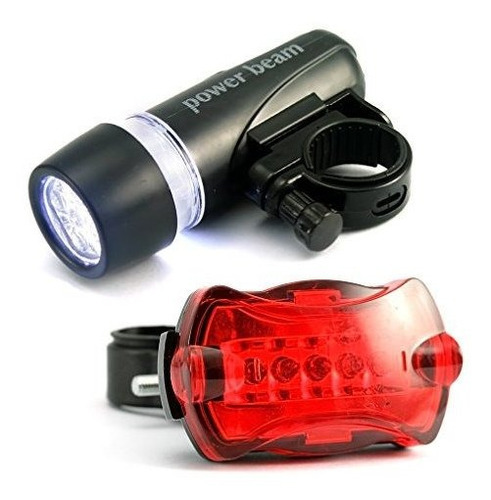 Lanterna Para Bike Farol Luz Led Sinalizador Prova D'agua