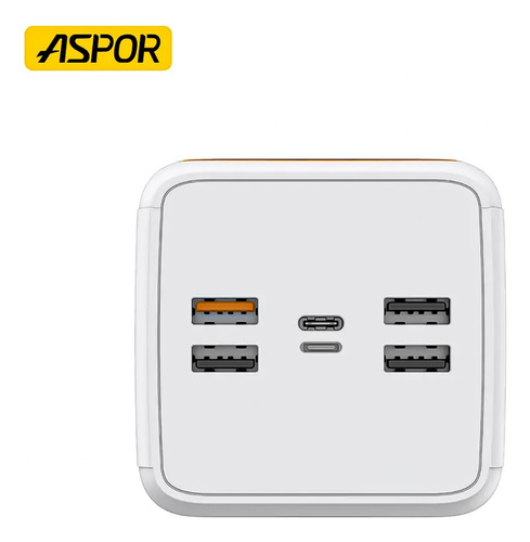 Bateria Portatil Aspor 50000mah A350 Powerbank Multipuertos