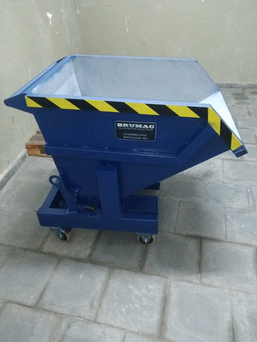 Caçamba Basculante Para Cavaco 250 Litros.