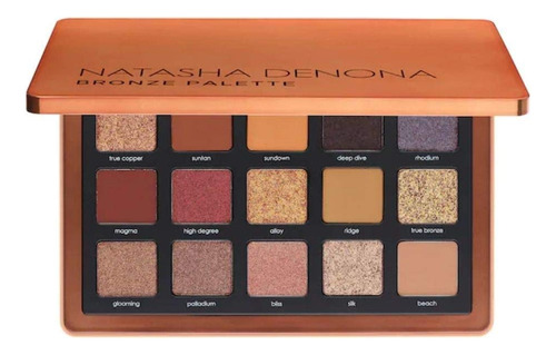 Paleta De Sombras Natasha Denona Bronze 30ml 6 Tons