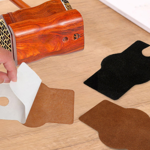 Erhu Pad Mat De Silenciamiento Practical Pad Soft Un Marrón