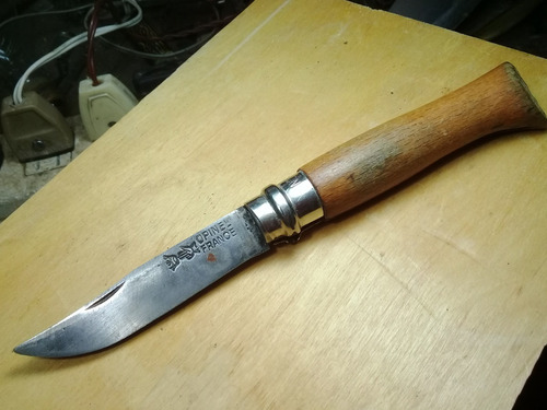 Navaja Opinel 8 Virobloc Brevette France