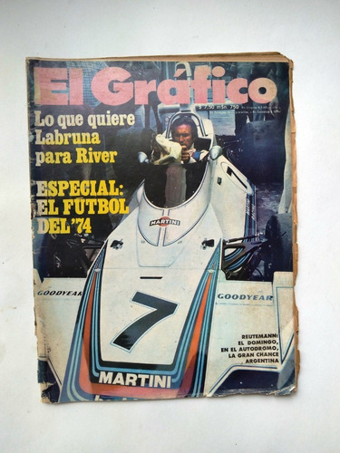 El Grafico - Enero De 1975 - N° 2883