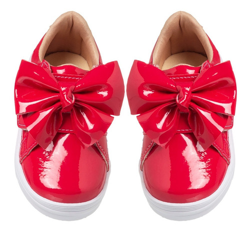 Imagem 4 de 6 de Tenis Infantil Feminino Moda Menina Sapatinho Bebê Escolar