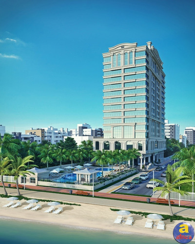 Imagem 1 de 19 de Apartamento De Luxo Frente Mar Na Meia Praia - Imobiliária África - Itapema/sc - Ap00270 - 69362496