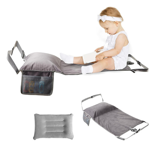 Unark Cama De Avión Para Niños Pequeños, Extensor De Asiento