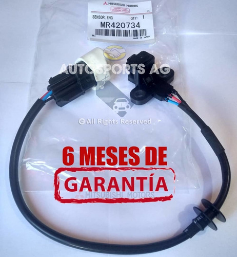 Sensor Del Cigueñal Mitsubishi Lancer Glx 1.6 Cs3 Mr420734