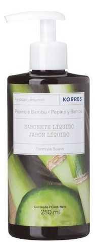 Korres Pepino E Bambu Sabonete Líquido - 250ml