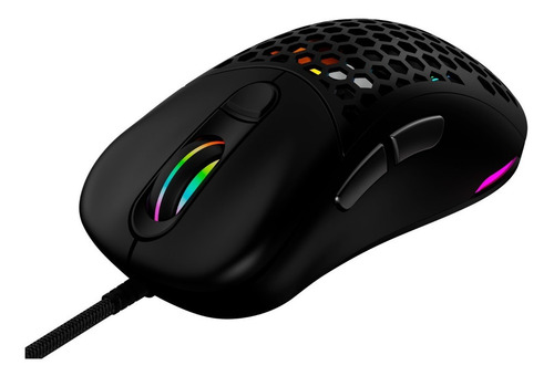 Imagen 7 de 12 de Mouse gamer de juego VSG Aquila Air negro mate