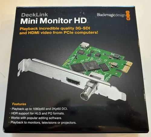 Blackmagic Design DeckLink Mini Monitor HD | MercadoLivre