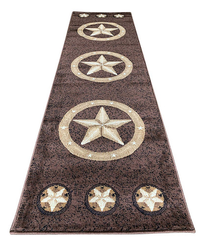 Star Area Alfombra Skinz Diseño # 78 Chocolate 5ft X7ft