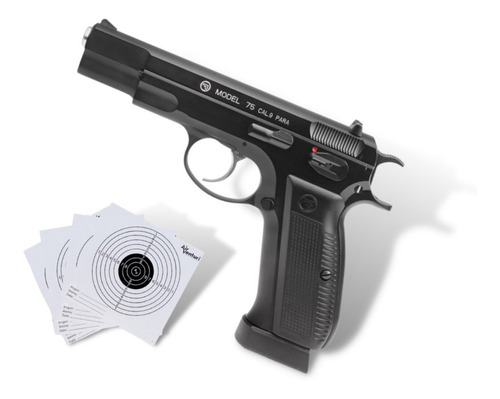 Cz 75 Pistola Co2 Bbs Blowback 312 Ft/s 4.5mm Xchws C