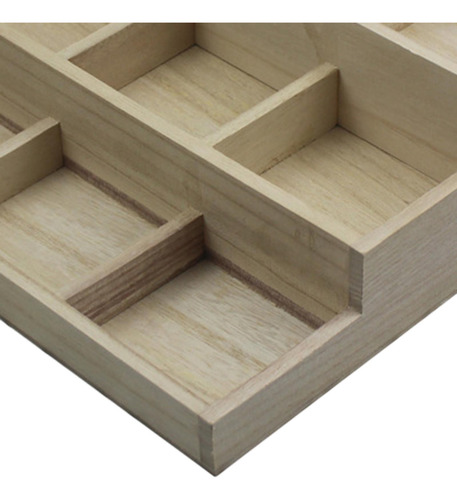 Organizador De Maquillaje De Madera, Organizador De Baño De