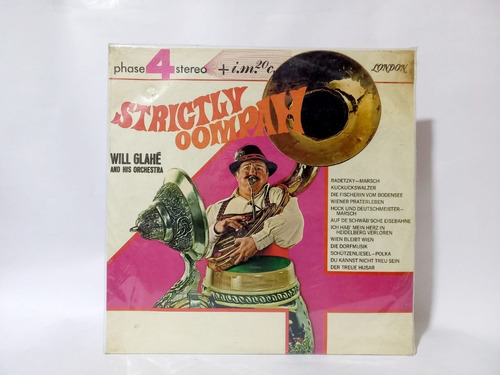 Disco  Lp Will Glahé And His Orchestra / Strictly Oompah
