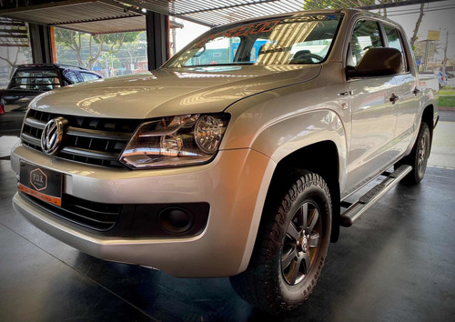 Imagem 1 de 15 de Volkswagen Amarok 2.0 Trendline Cab. Dupla 4x4 4p Manual