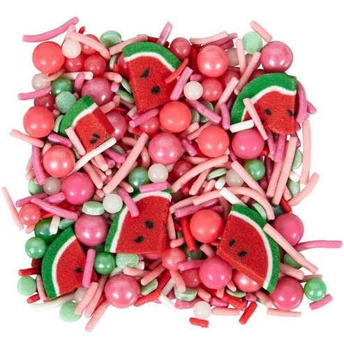 Sprinkles Wilton Pink Watermelon A Granel 50g